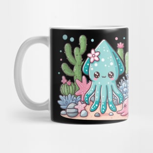 Cute Squid Mug